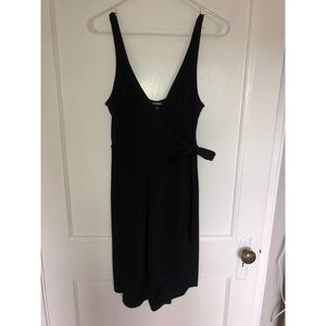 Express deep v dress